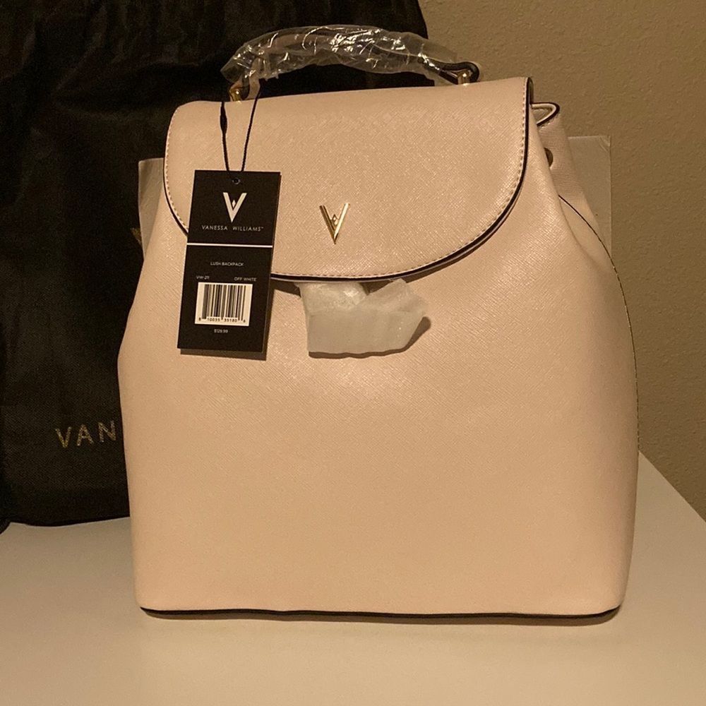 Vanessa Williams Off White Lush Backpack